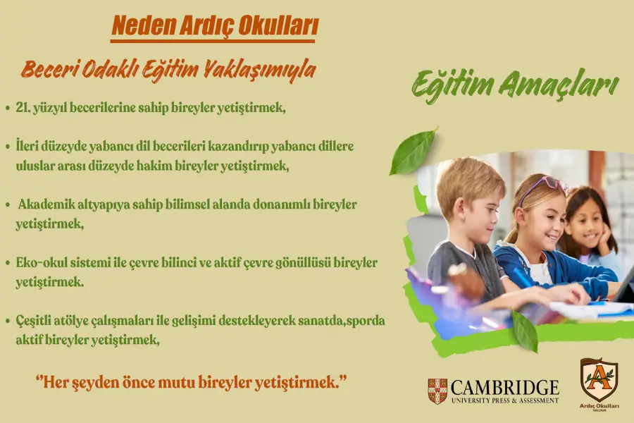 Neden Ardıç Okulları?